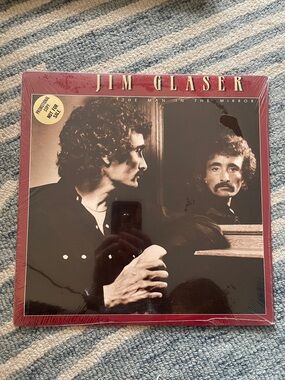 3/$50 Jim Glaser 'The Man in the Mirror' Vintage Vinyl Album - still sealed!